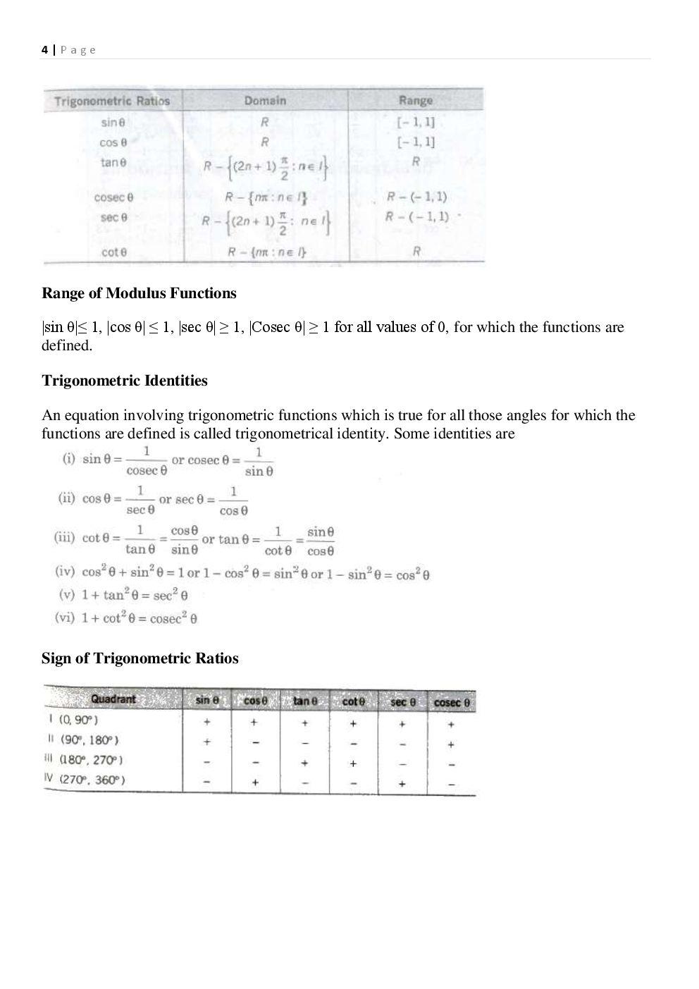 NCERT Notes Maths For Class XI - Page 5