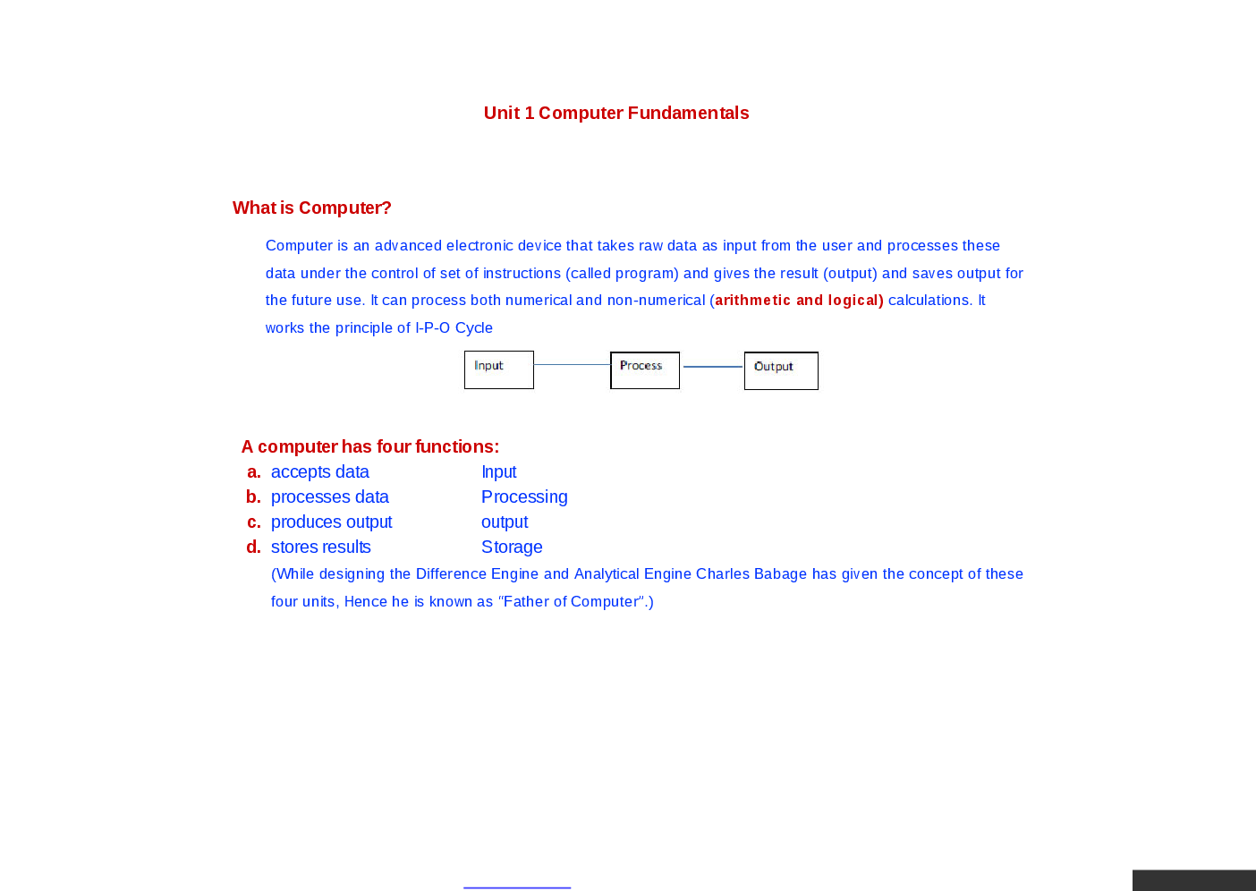 NCERT Notes Informatics Practice For Class XII - Page 2