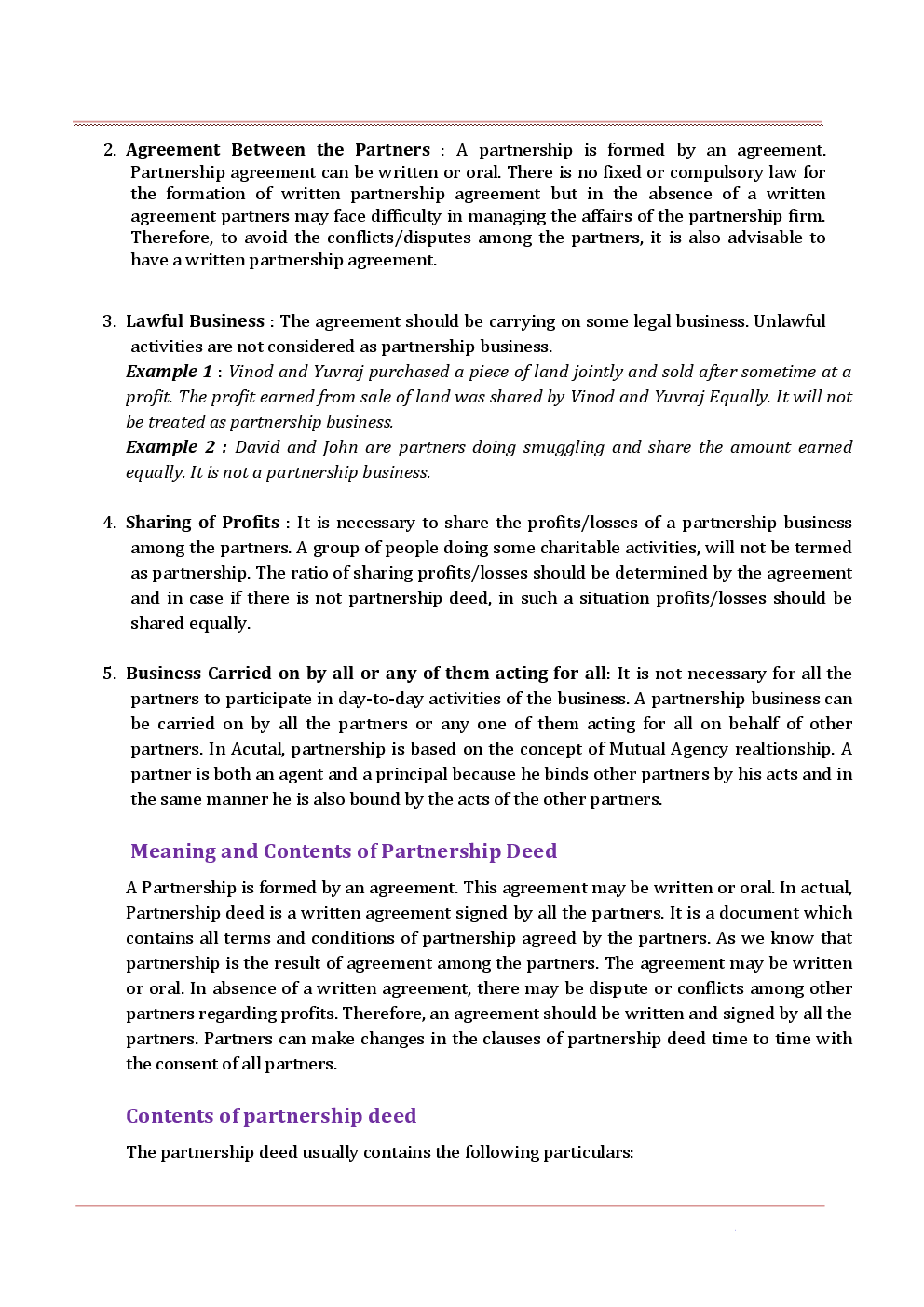 NCERT Notes Accountancy For Class XII - Page 3