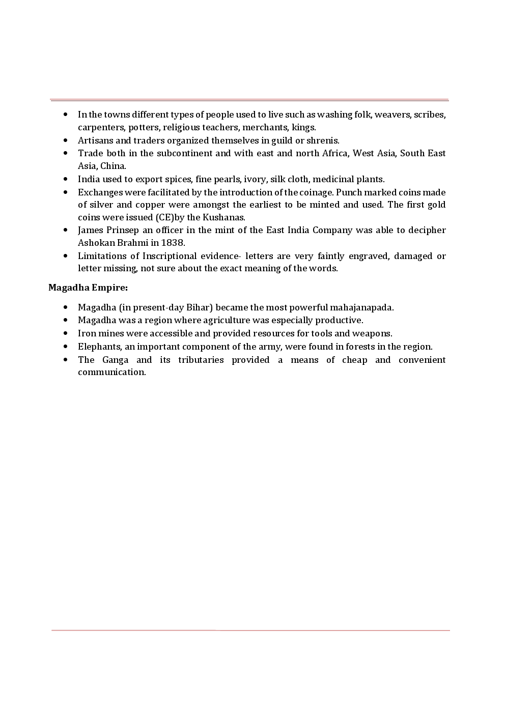 NCERT Notes History  For Class XII - Page 5