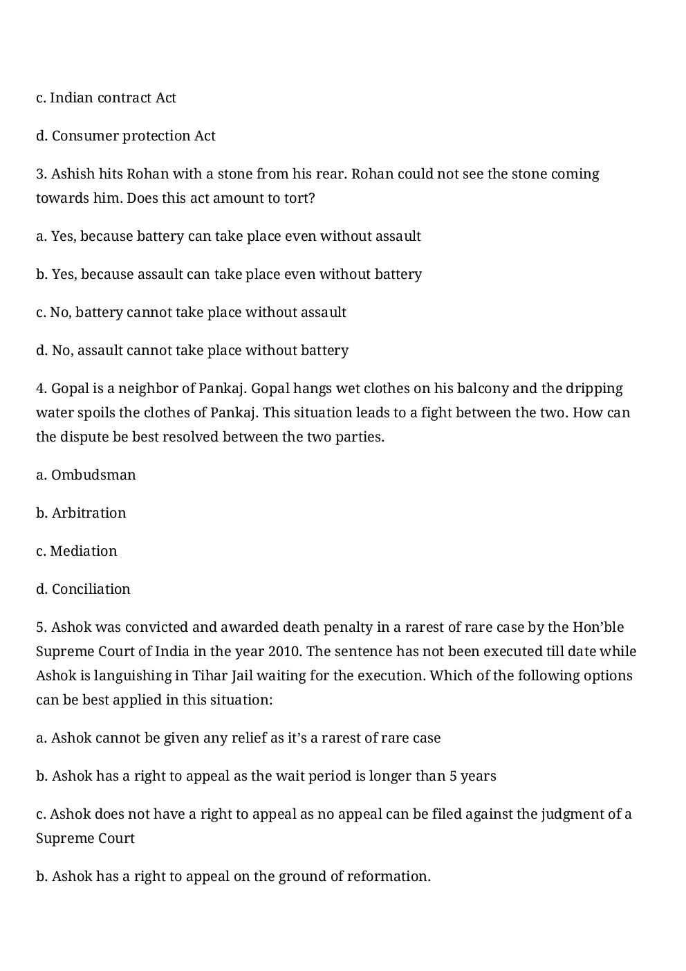 CBSE Solved Sample Question Papers For Legal Studies Class XII - Page 3