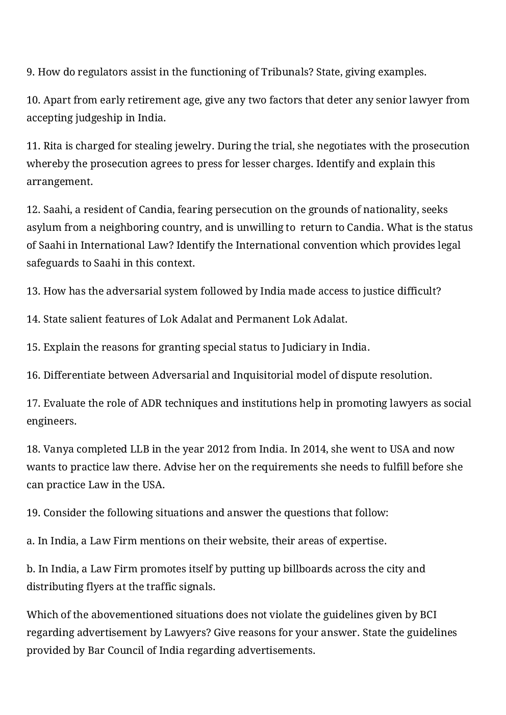 CBSE Solved Sample Question Papers For Legal Studies Class XII - Page 5