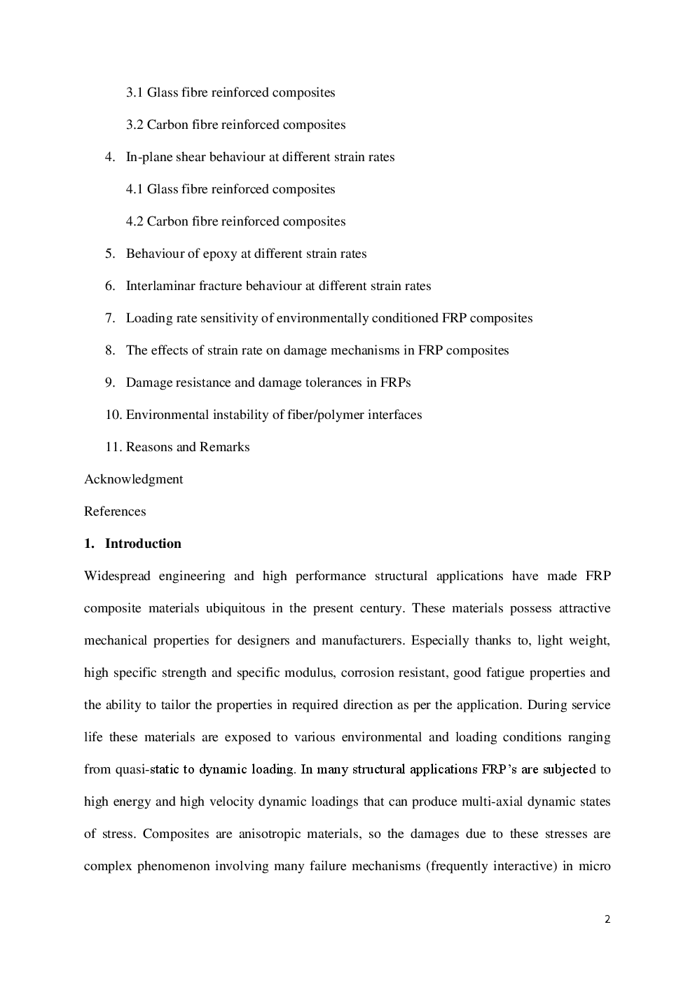 A Review On Mechanical Behavior Of FRP Composites At Different Loading Speeds - Page 3