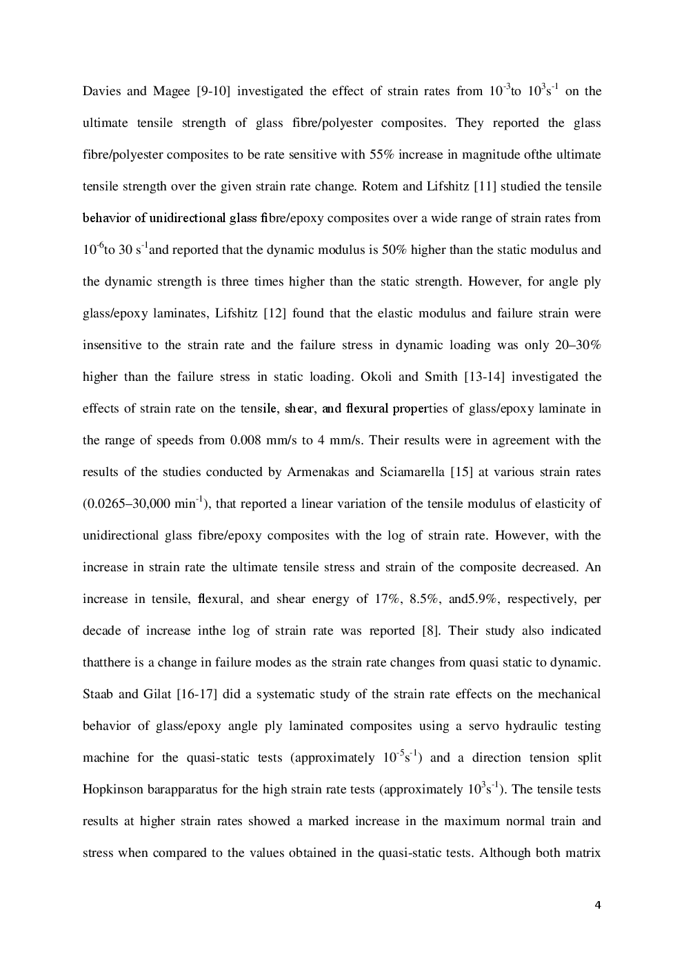 A Review On Mechanical Behavior Of FRP Composites At Different Loading Speeds - Page 5