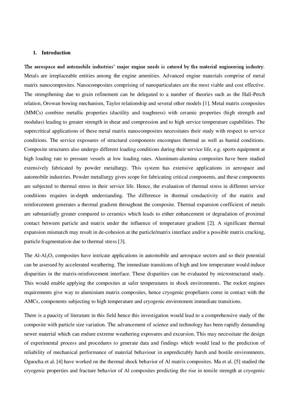 A Study On Thermal Shock Response Of Al-Al2O3 Micro- And Nanocomposites - Page 3