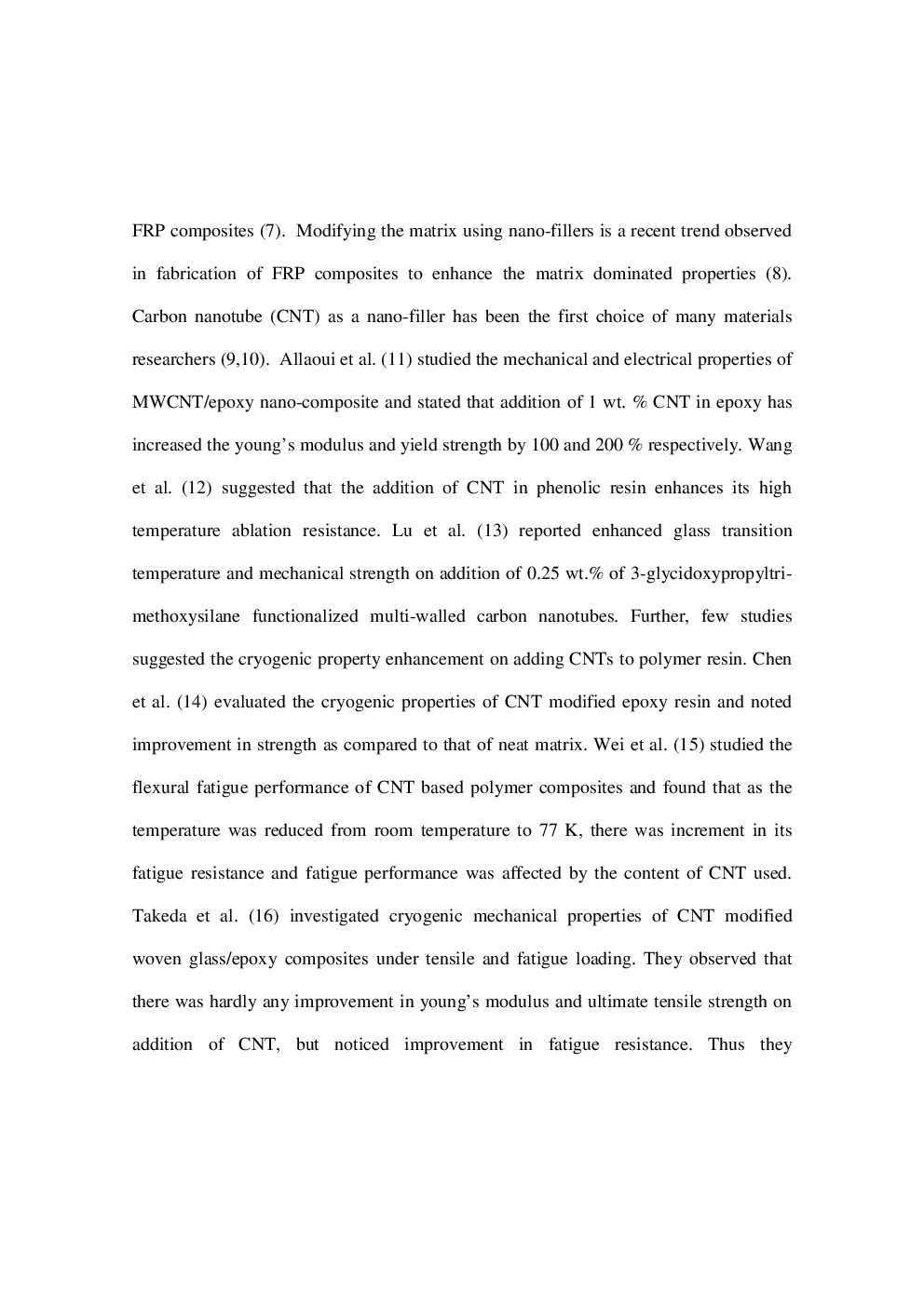 An Assessment Of Flexural Performance Of Liquid Nitrogen Conditioned GlassEpoxy Composites With Multiwalled Carbon Naotube - Page 4