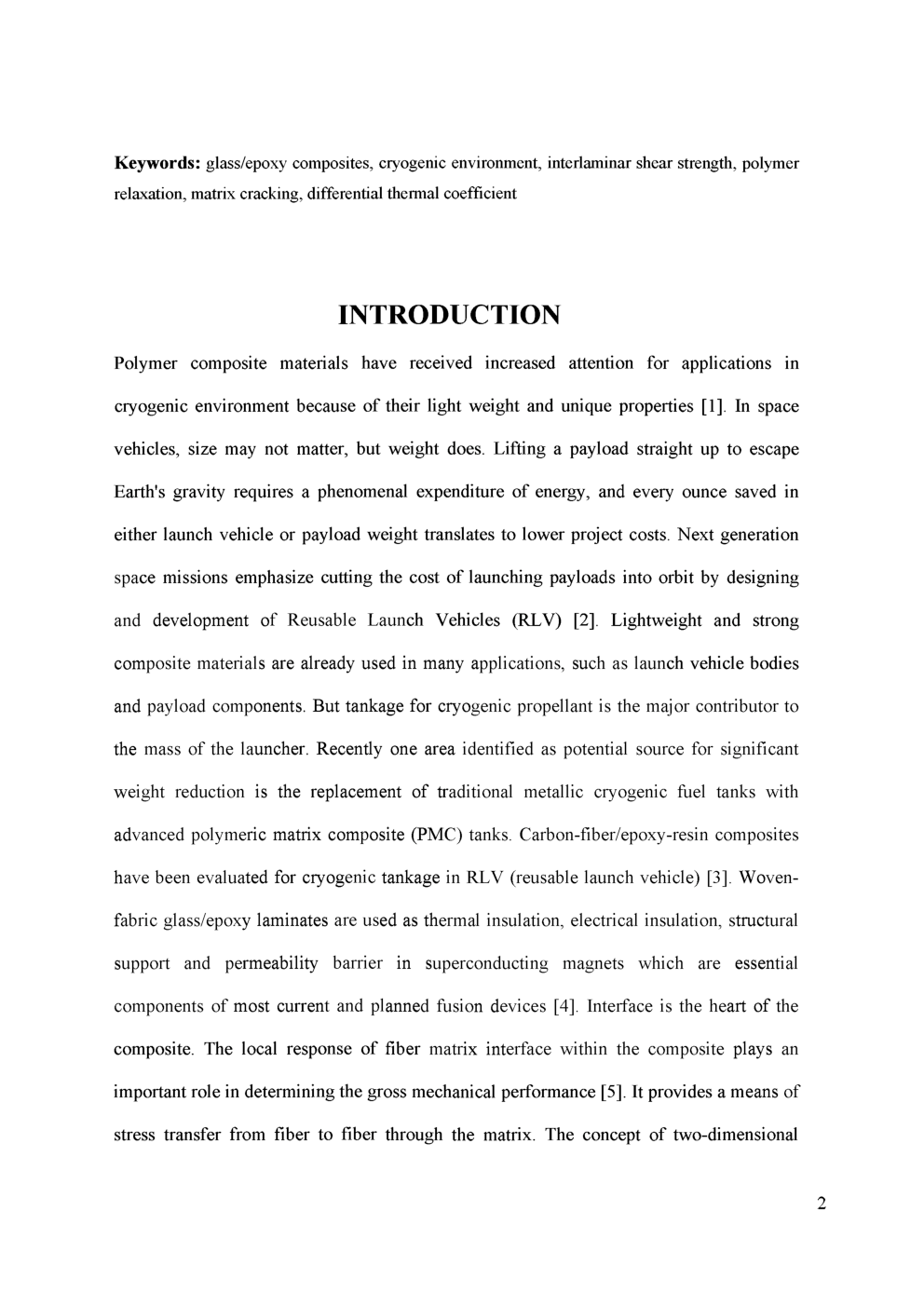 Assesment Of Microstructural Integrity Of Glass Epoxy Composites At Liquid Nitrogen Temperature - Page 3