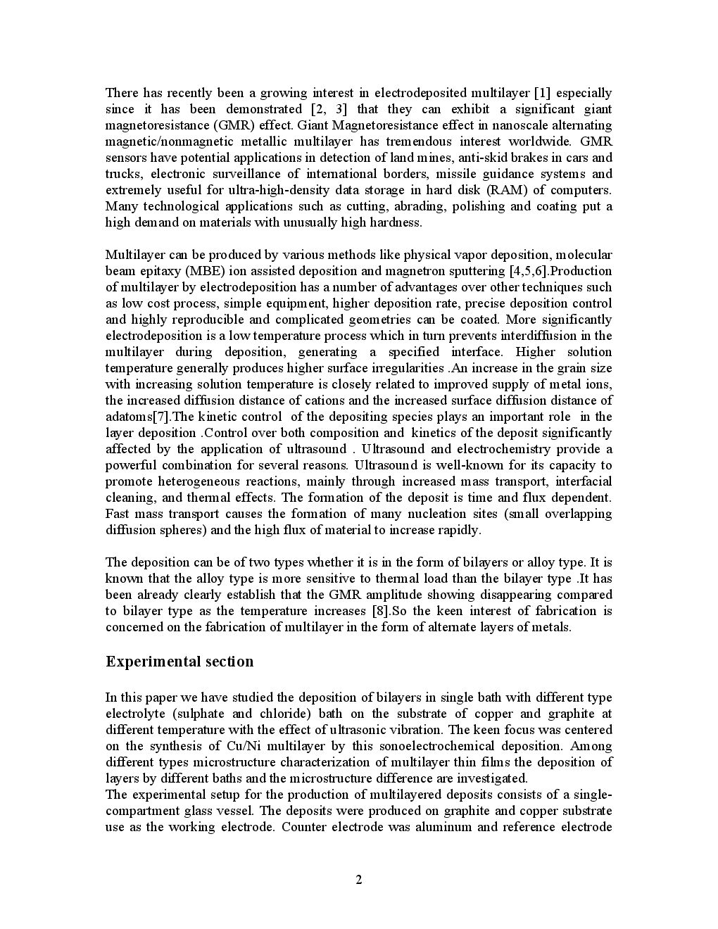 Effect Of Bath Types On Sonoelectrodeposited CuNi Multilayer At Low Temperature - Page 3