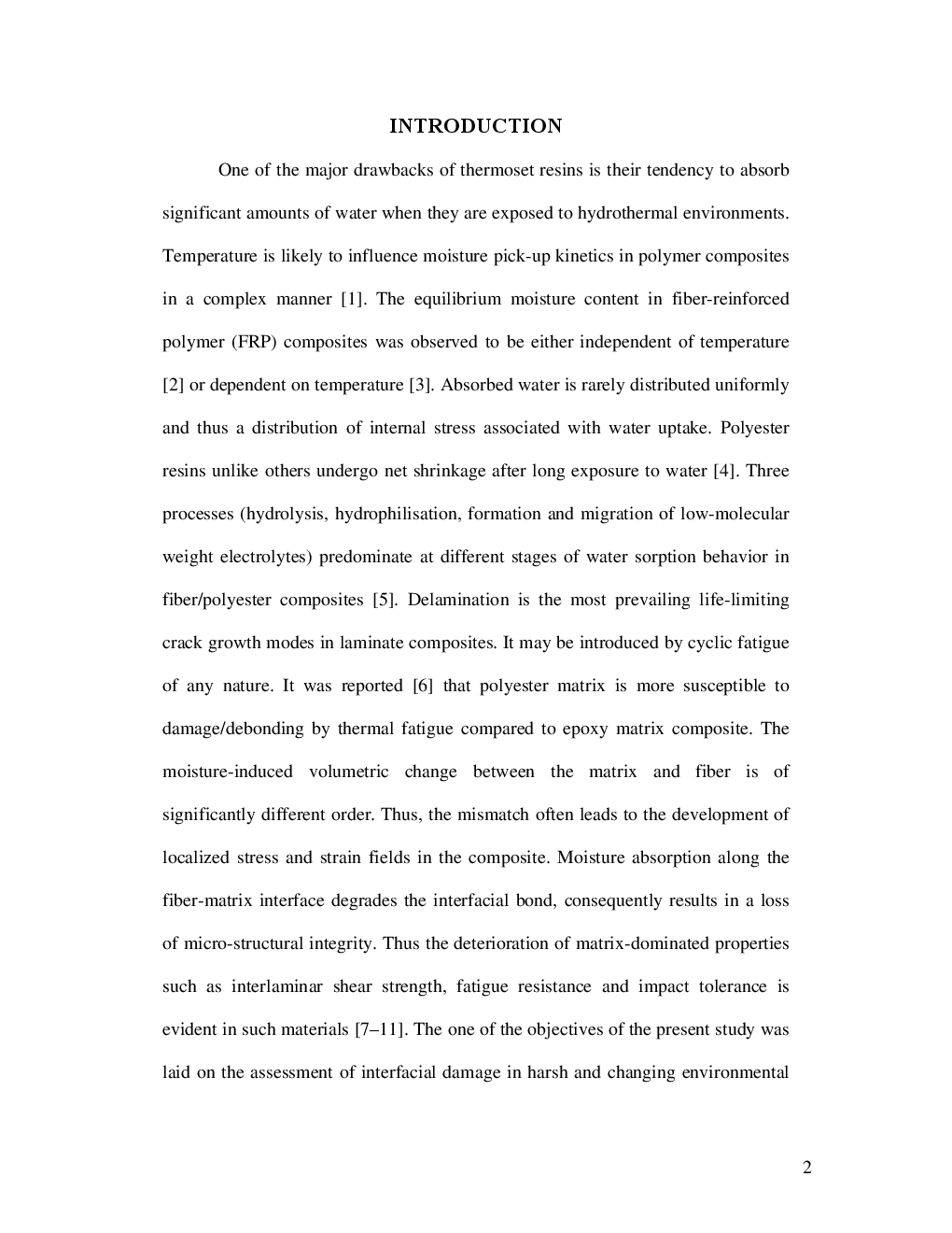Effect Of Hydrothermal Shock Cycles On Shear Strength Of Glass Fiber-Polyester Composites - Page 3