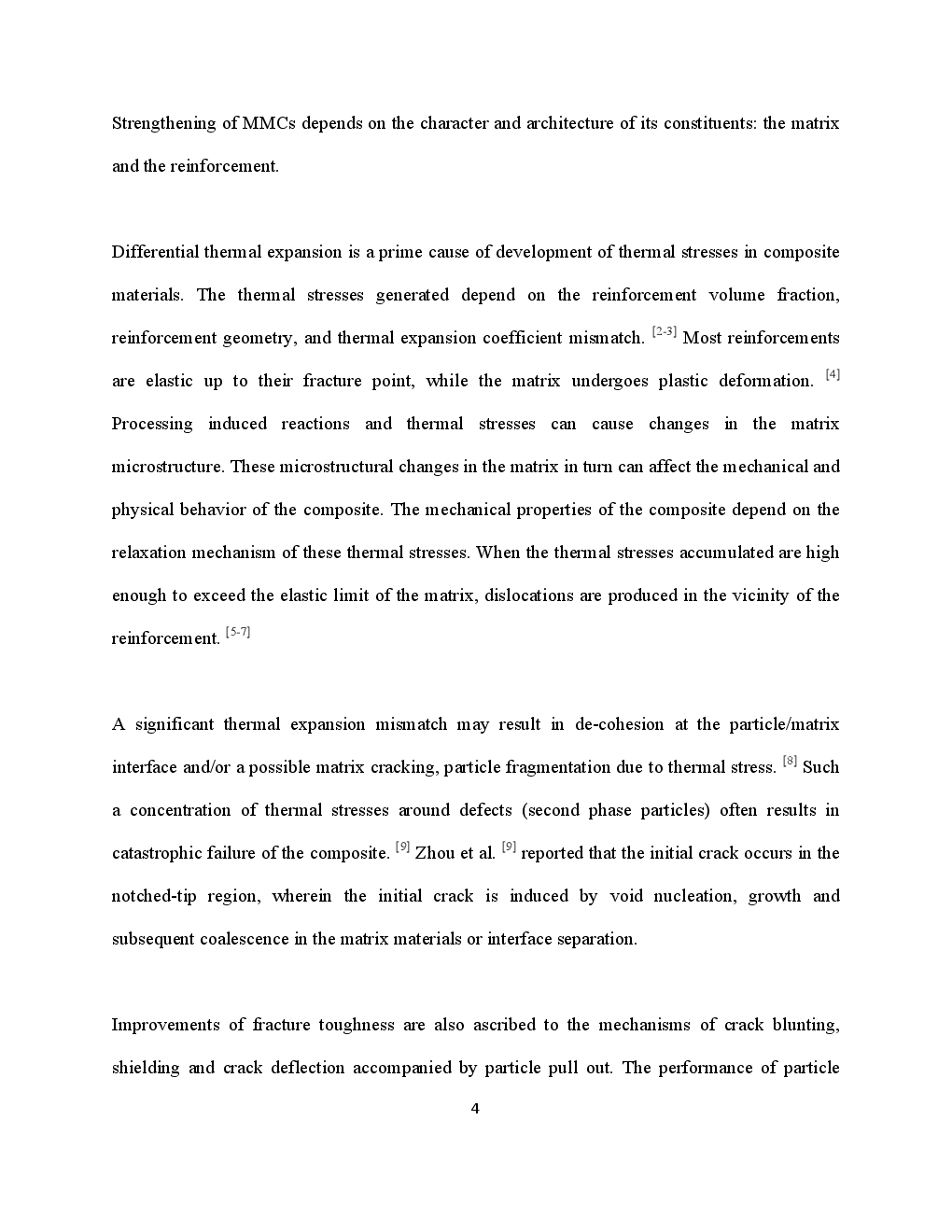 Effect Of Thermal And Cryogenic Conditioning On Flexural Behavior Of Thermally Shocked Cu-Al2O3 Micro- And Nano-Composites - Page 4
