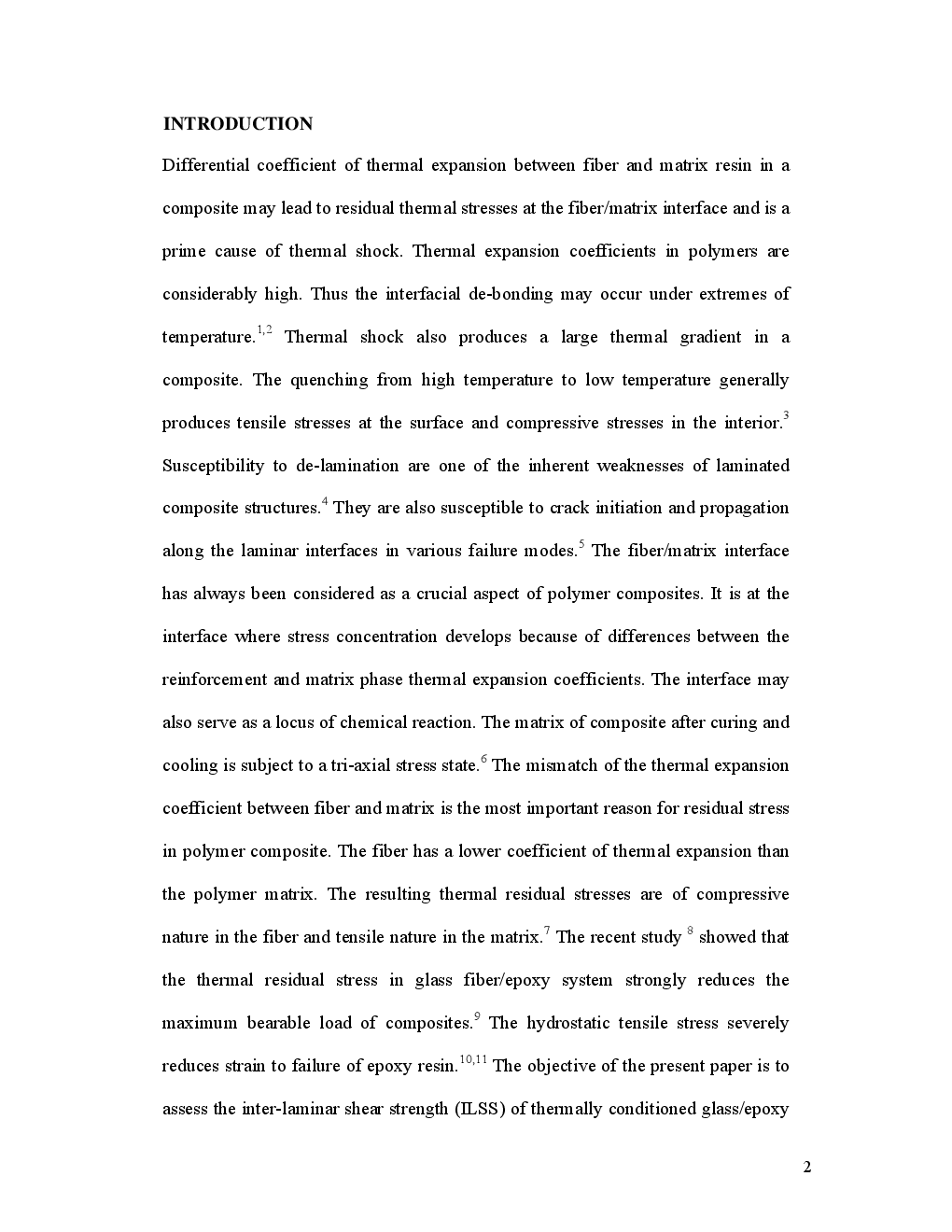 Effect Of Thermal Shock On Interlaminar Strength Of Thermally Aged Glass Fiber Reinforced Epoxy Composites - Page 3