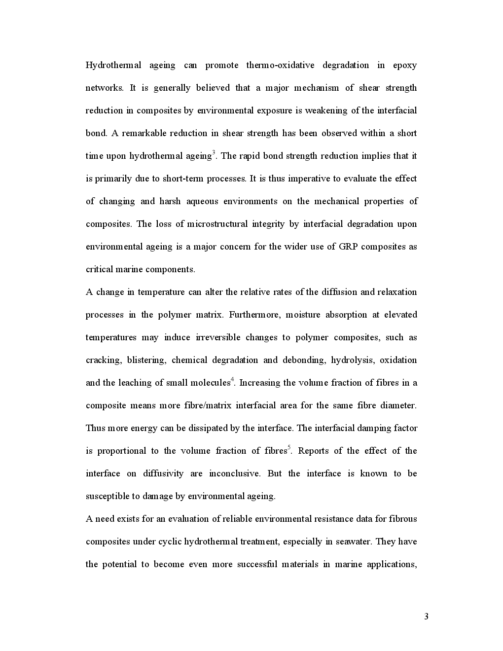 Effects Of Changing Seawater Temperature On Mechanical Properties Of GRP Composites - Page 4