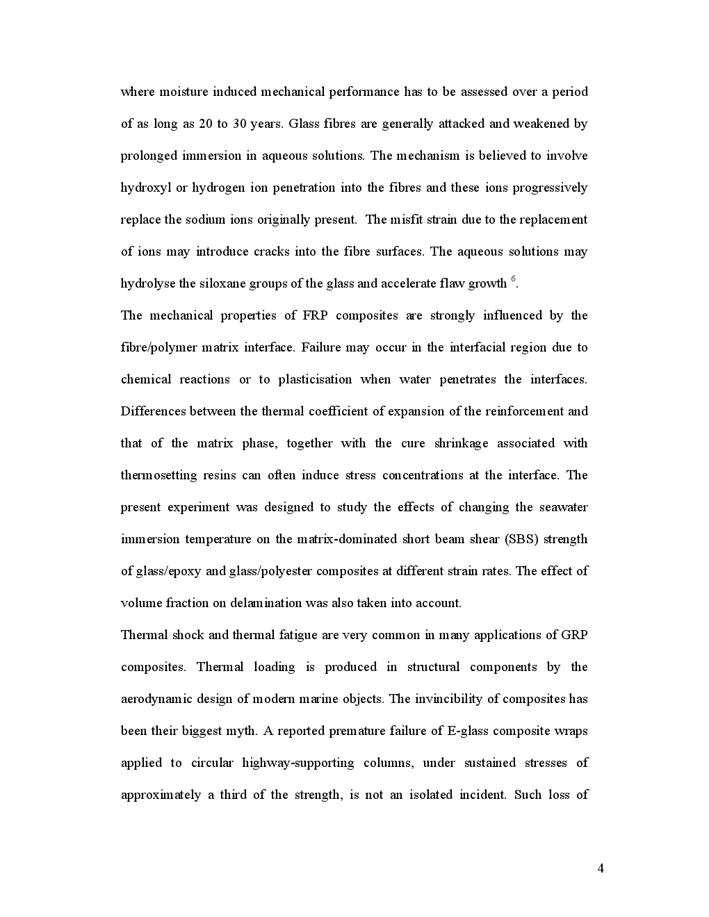 Effects Of Changing Seawater Temperature On Mechanical Properties Of GRP Composites - Page 5