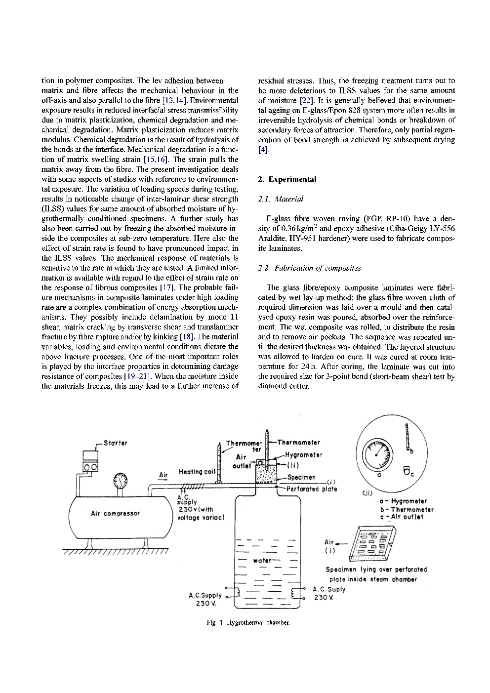 Effects Of Crosshead Velocity And Sub-Zero Temperature On Mechanical Behaviour Of Hygrothermally Conditioned Glass Fibre Reinforced epoxy composites - Page 3
