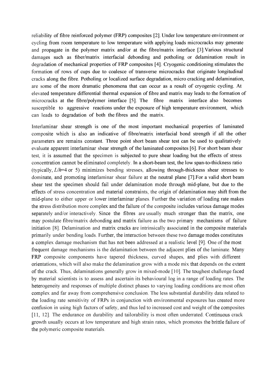 Effects Of Temperature And Loading Speed On Interfacedominated Strength In Fibrepolymer Composites An Evaluation For In-Situ environment - Page 3