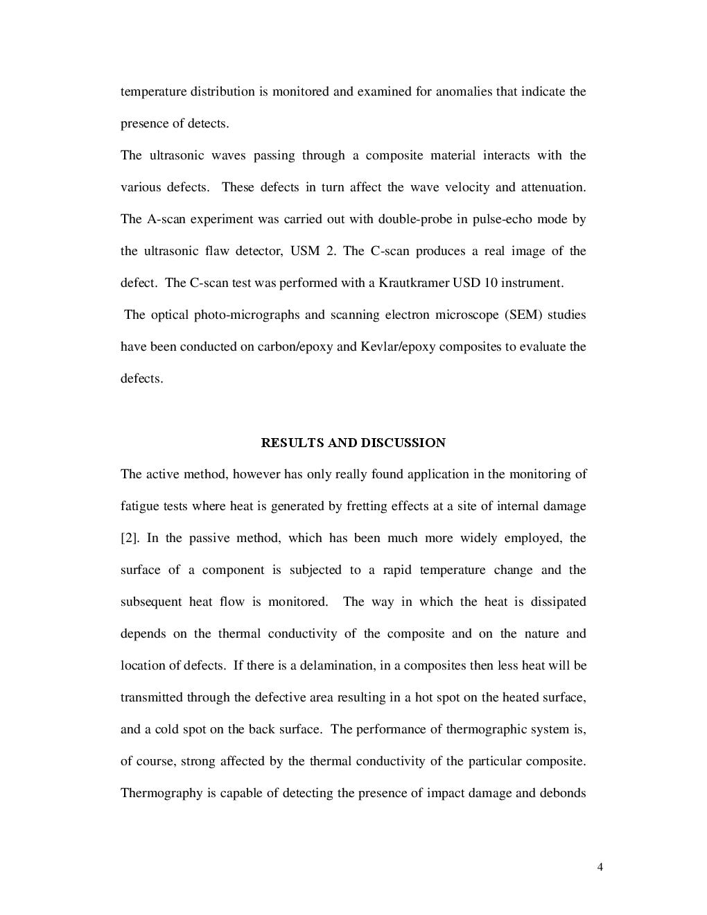 Evaluation Of Defects In FRP Composites By NDT Techniques - Page 5
