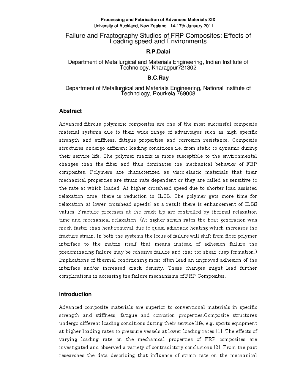 Failure And Fractography Studies Of FRP Composites Effects Of Loading Speed And Environments - Page 2
