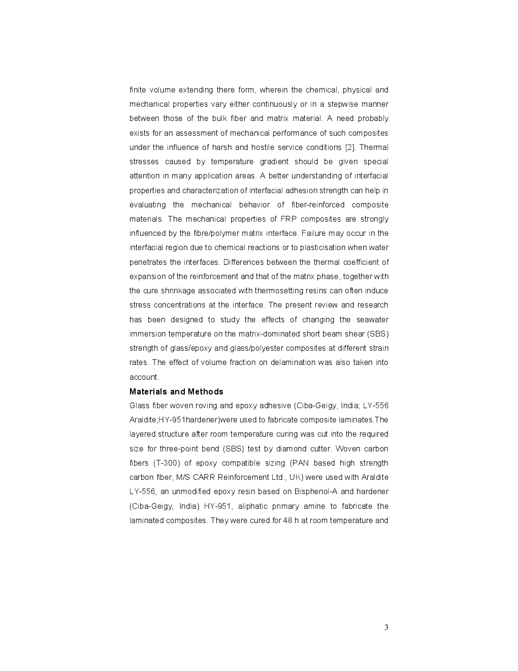 Impact Of Environmental And Experimental Parameters On FRP Composites - Page 4