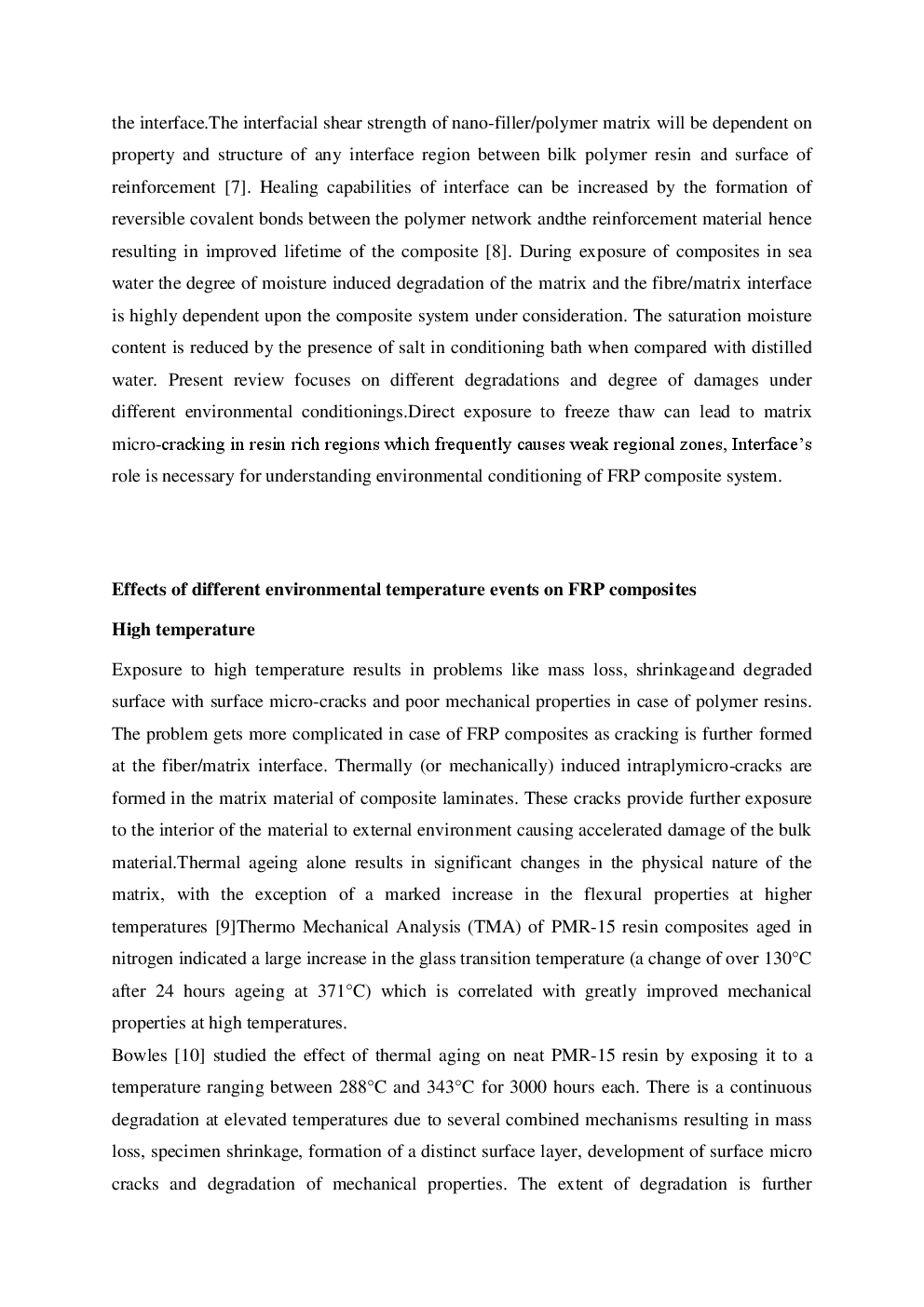 In-Service Performance Of Fiber Reinforced Polymer Composite In Different Environmental Conditions A Review - Page 4