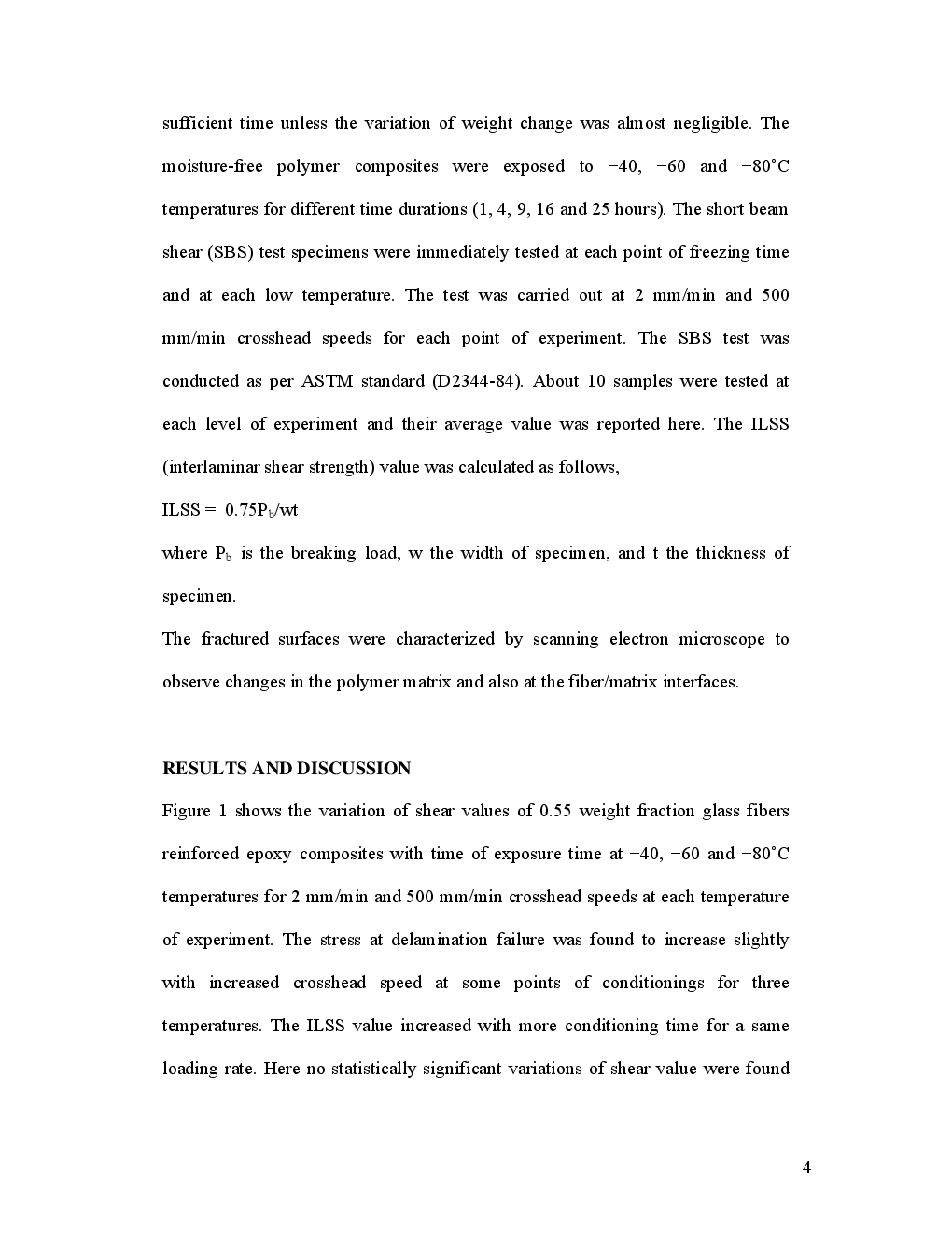 Loading Rate Effects On Mechanical Properties Of Polymer Composites At Ultra-Low Temperatures - Page 5
