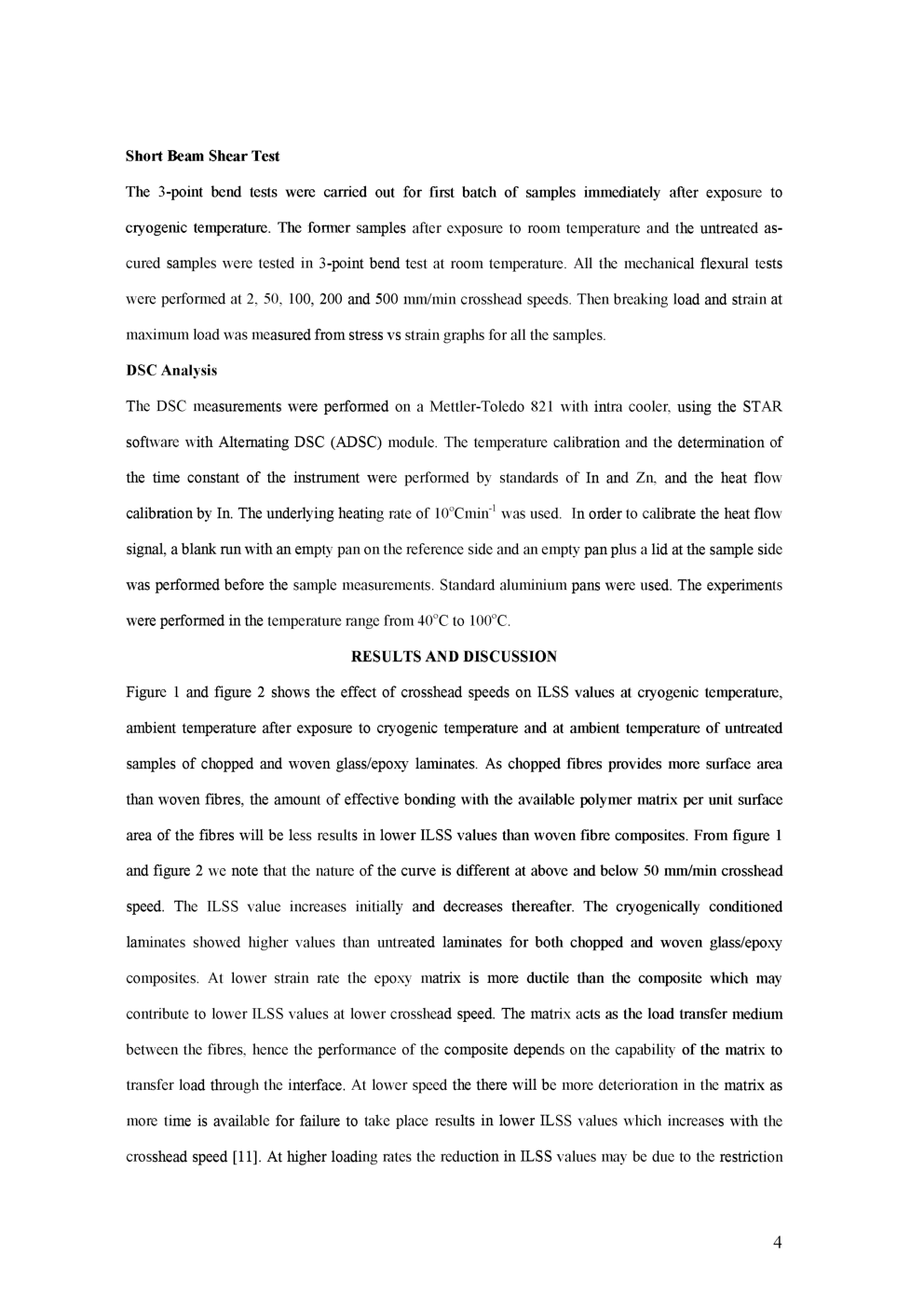 Mechanical Behavior Of Glass-Epoxy Composites At Liquid Nitrogen Temperature - Page 5