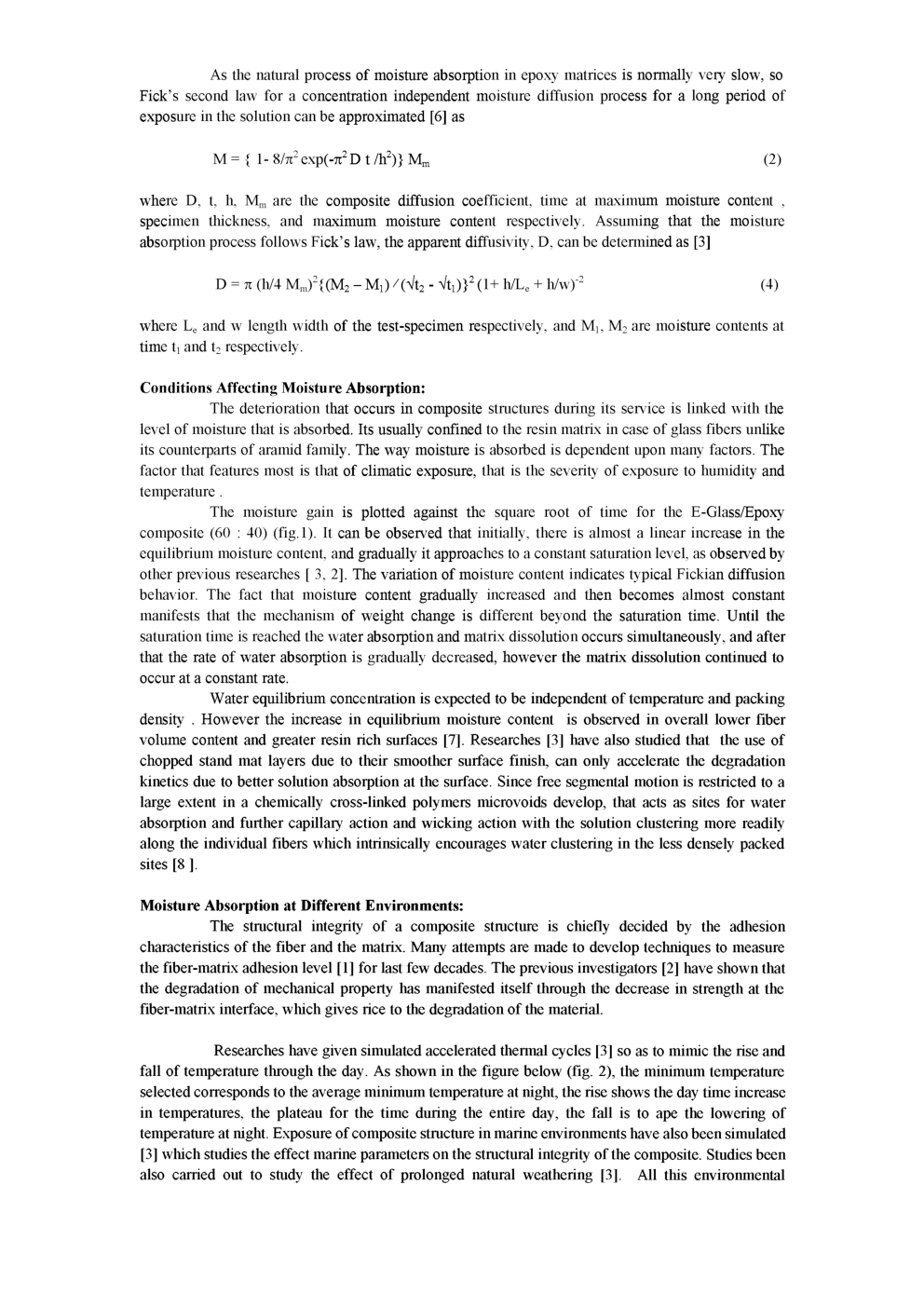 Mechanical Behaviour Of Hygrothermally Conditioned FRP Composites After Thermal Spikes - Page 4