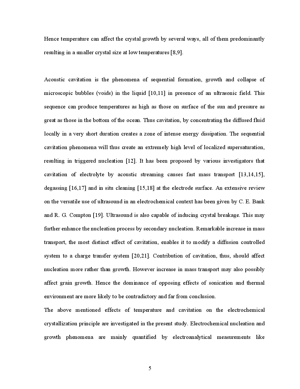 Morphological Study Of Electrodeposited Copper Under The Influence Of Ultrasound And Low Temperature - Page 5