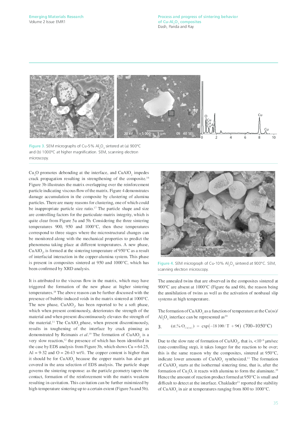 Process And Progress Of Sintering Behavior Of Cu-Al2O3 Composites - Page 5