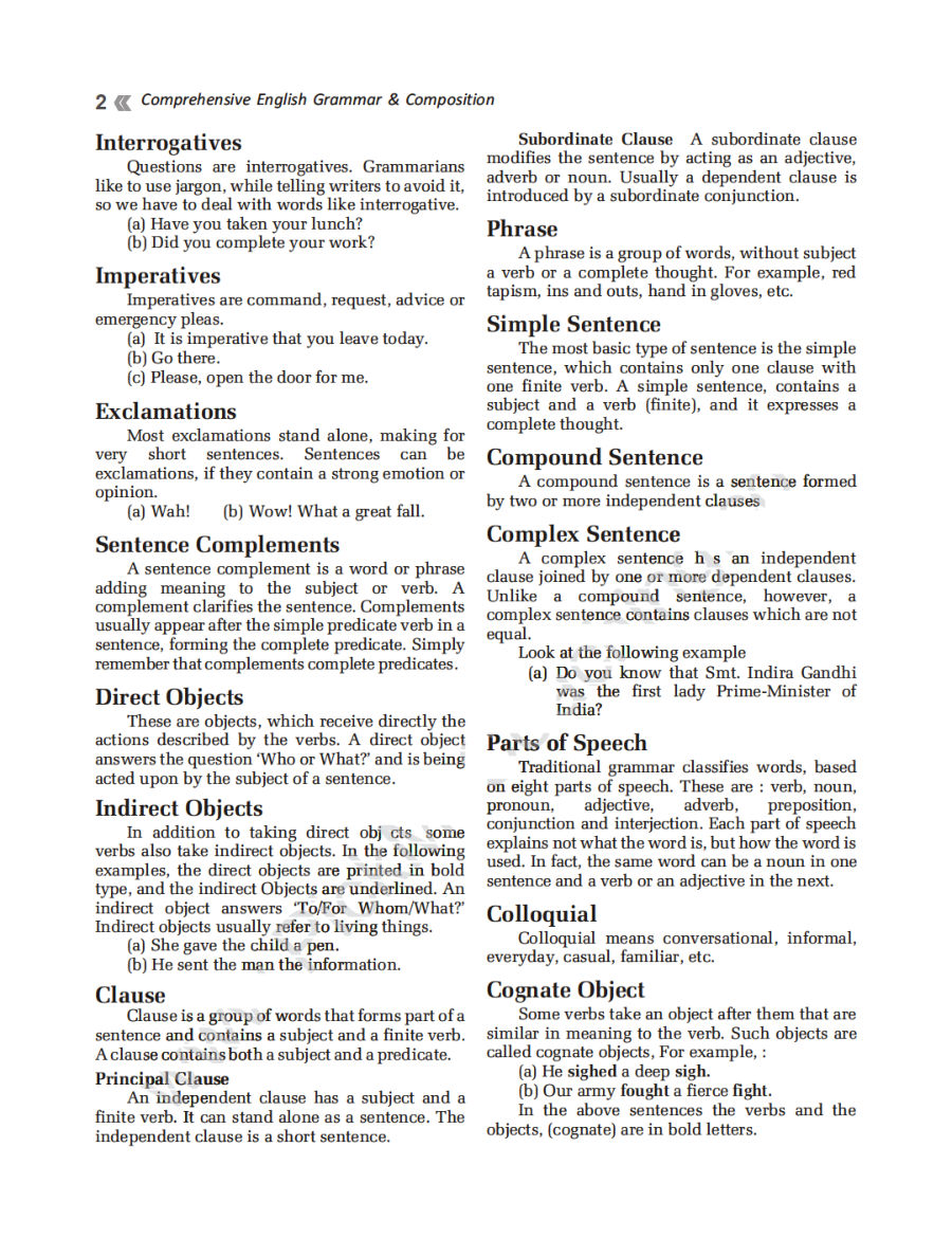 Study Material For CAT Basic Of English Language - Page 3