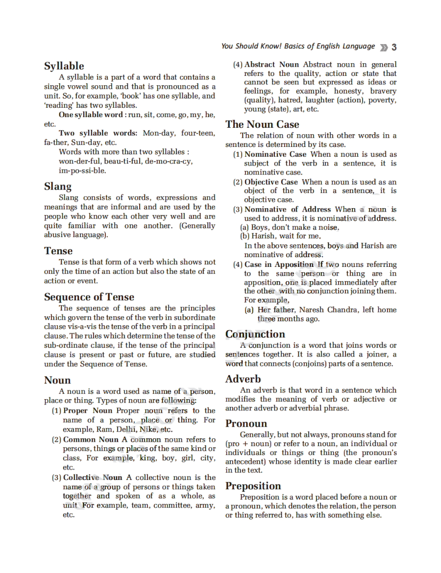 Study Material For CAT Basic Of English Language - Page 4