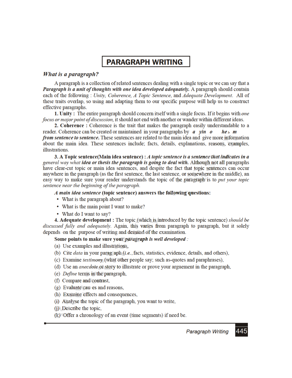 Study Material For CAT Paragraph Writing - Page 2