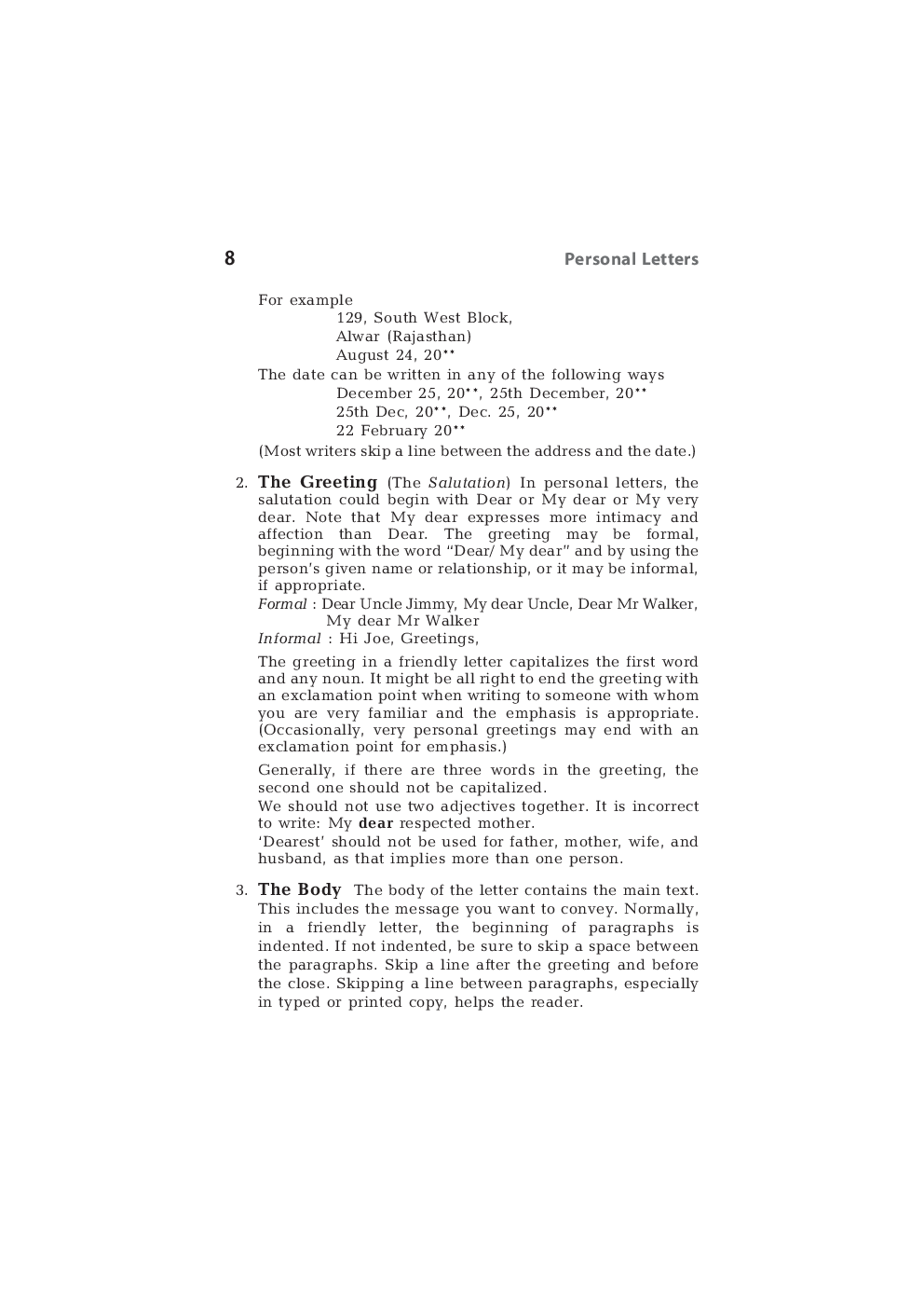 Study Material For CAT Personal Letters - Page 3