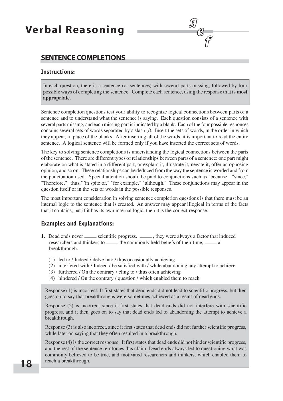 Study Material For CAT Verbal Reasoning  - Page 5