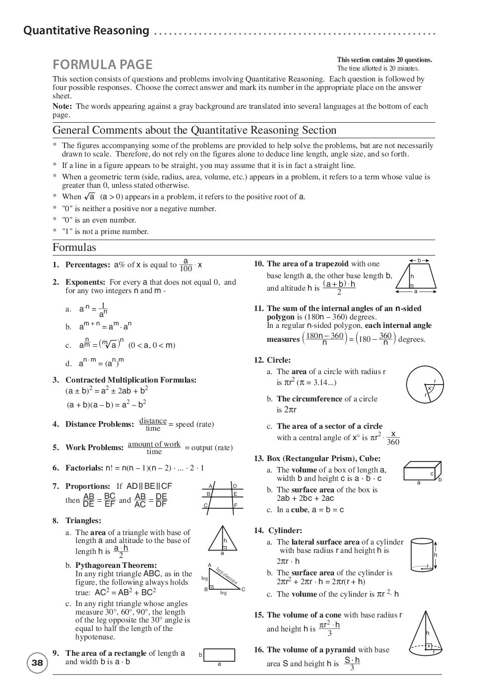 Study Material For CAT Quantitative Reasoning - Page 3