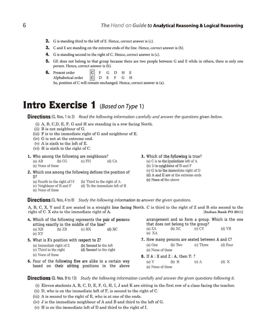 Study Material For CAT Seating Arrangement - Page 5