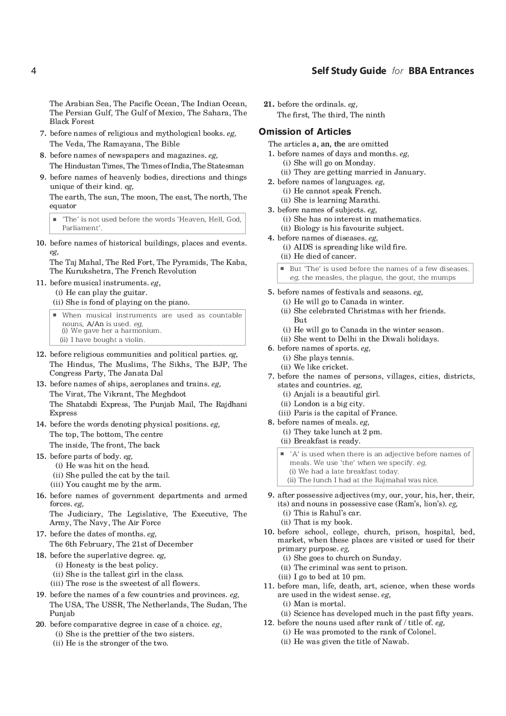 Study Material For CAT Spotting Error - Page 3