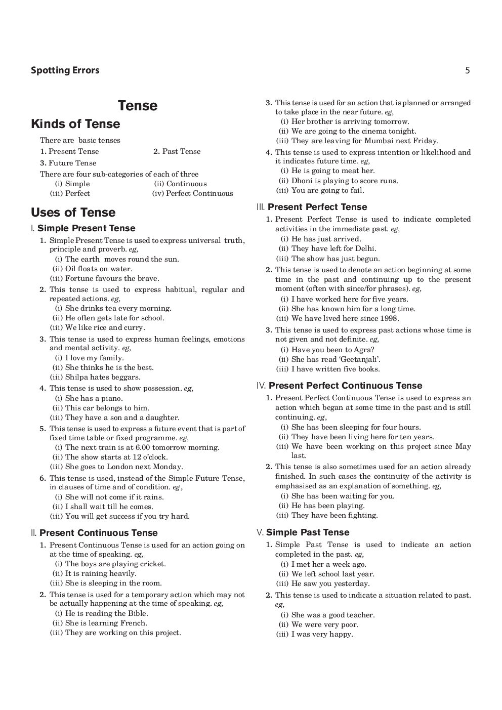 Study Material For CAT Spotting Error - Page 4