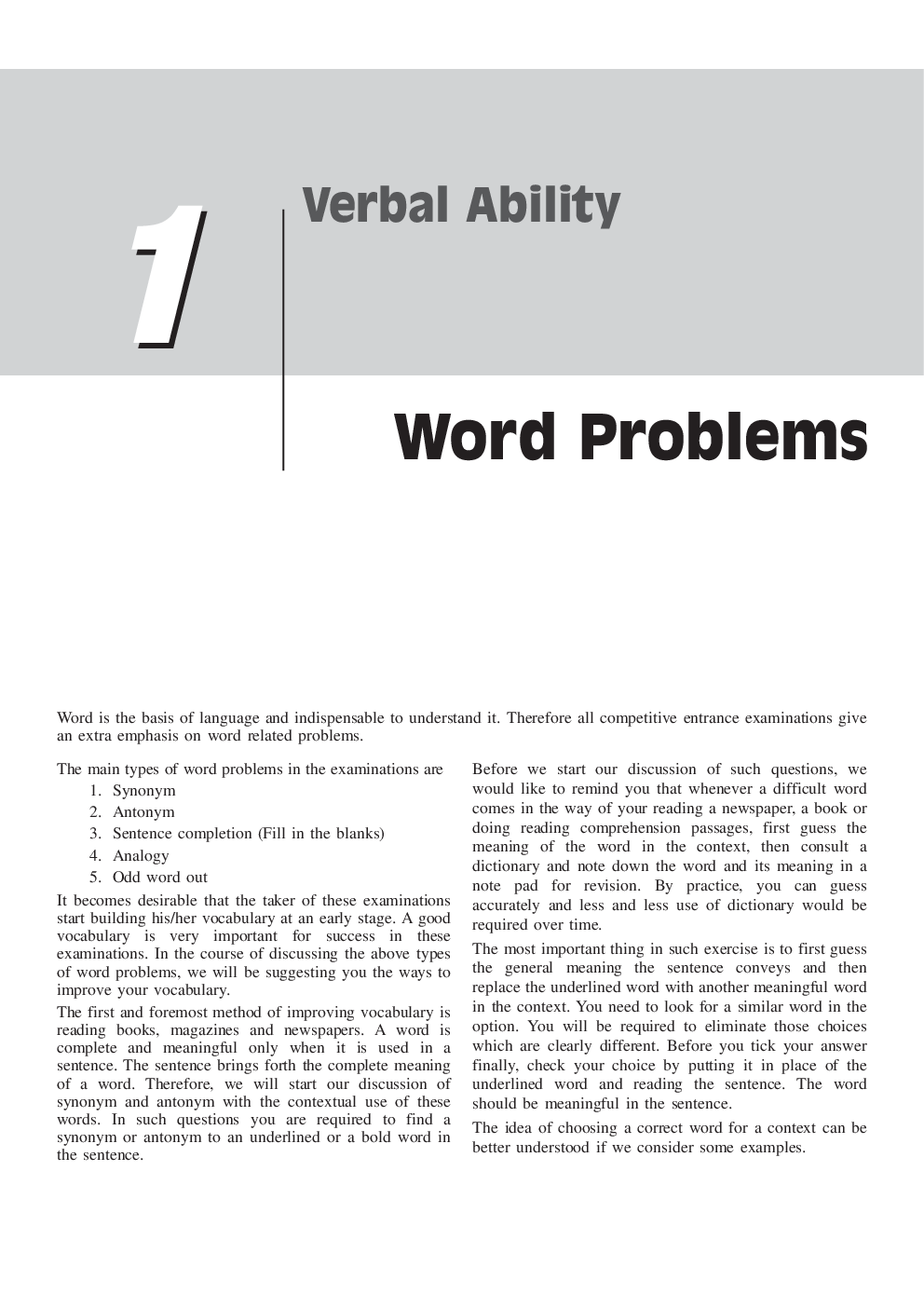 Study Material For CAT Verbal Ability - Page 2
