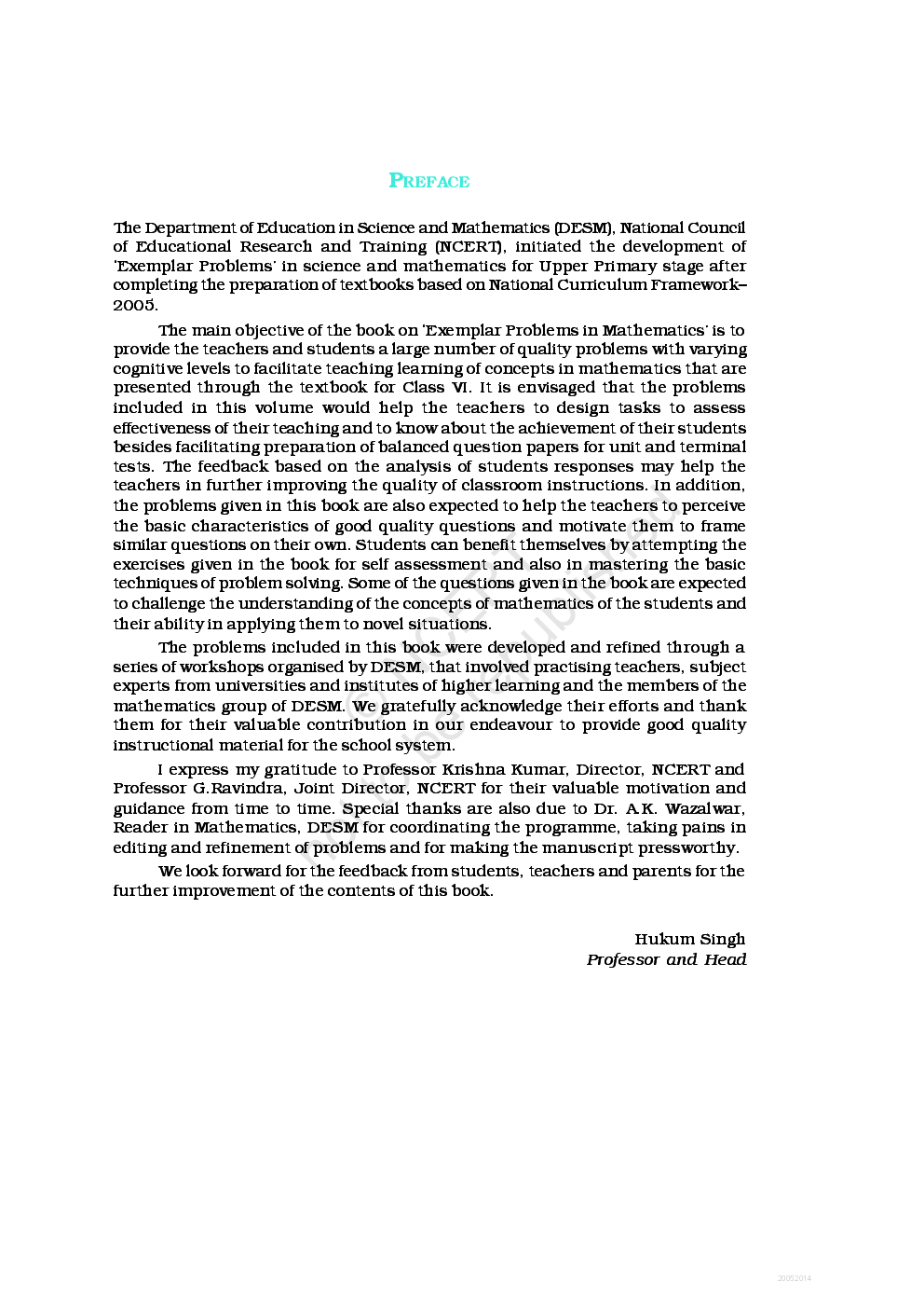 NCERT Maths Exemplar Problems For Class-VI - Page 5