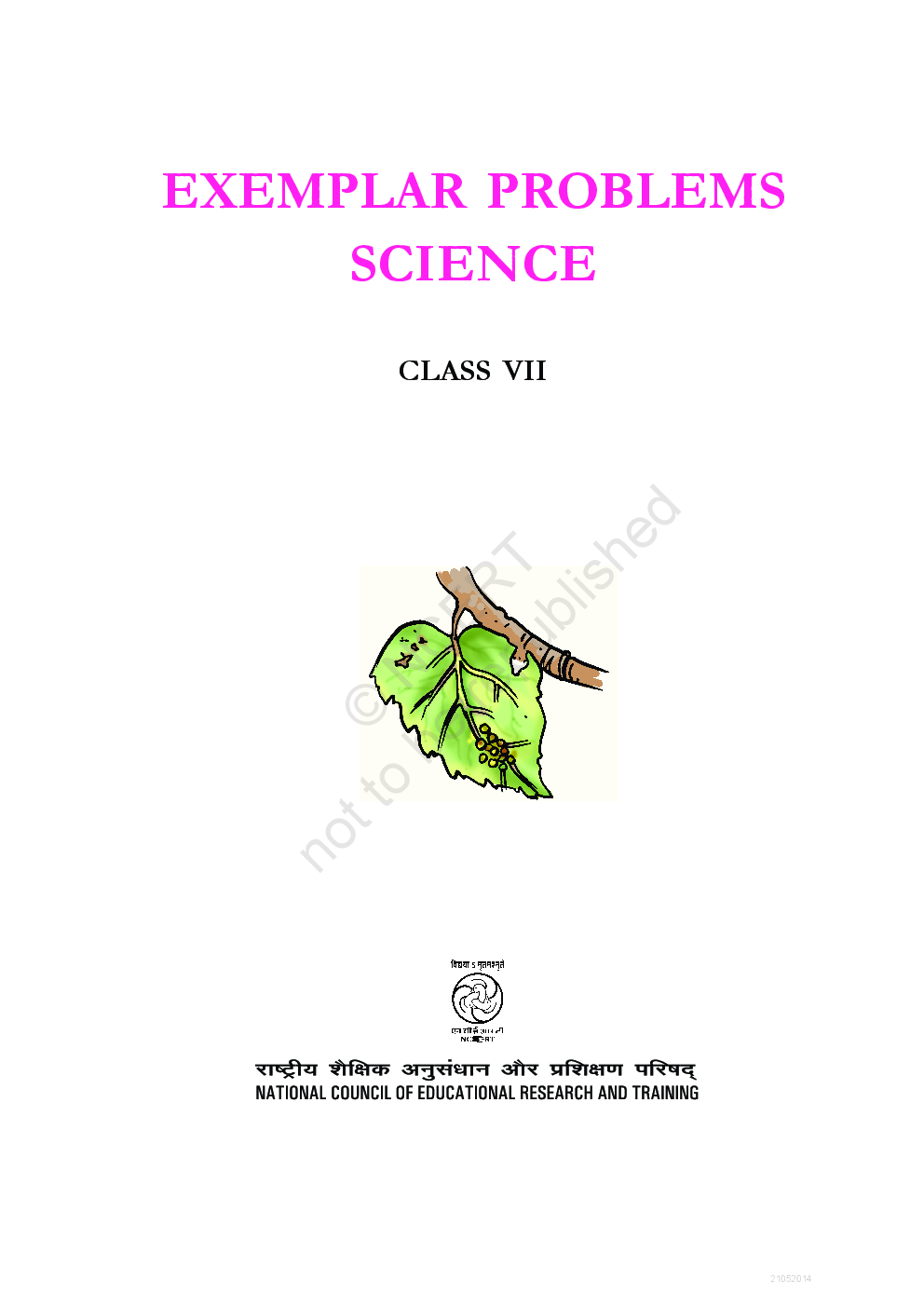 Science Examplar Problems For Class-VII - Page 2