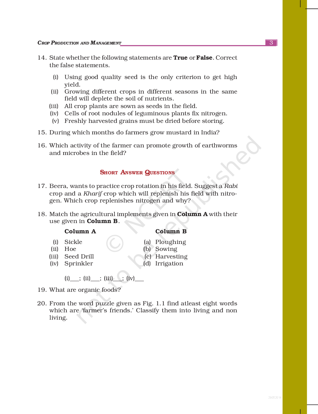 NCERT Science Examplar Problems For Class VIII - Page 5