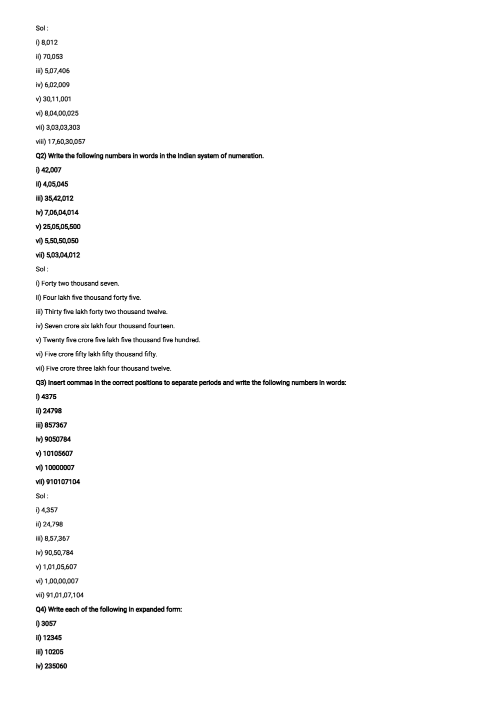 R D Sharma Solution Mathematics For Class - VI - Page 3