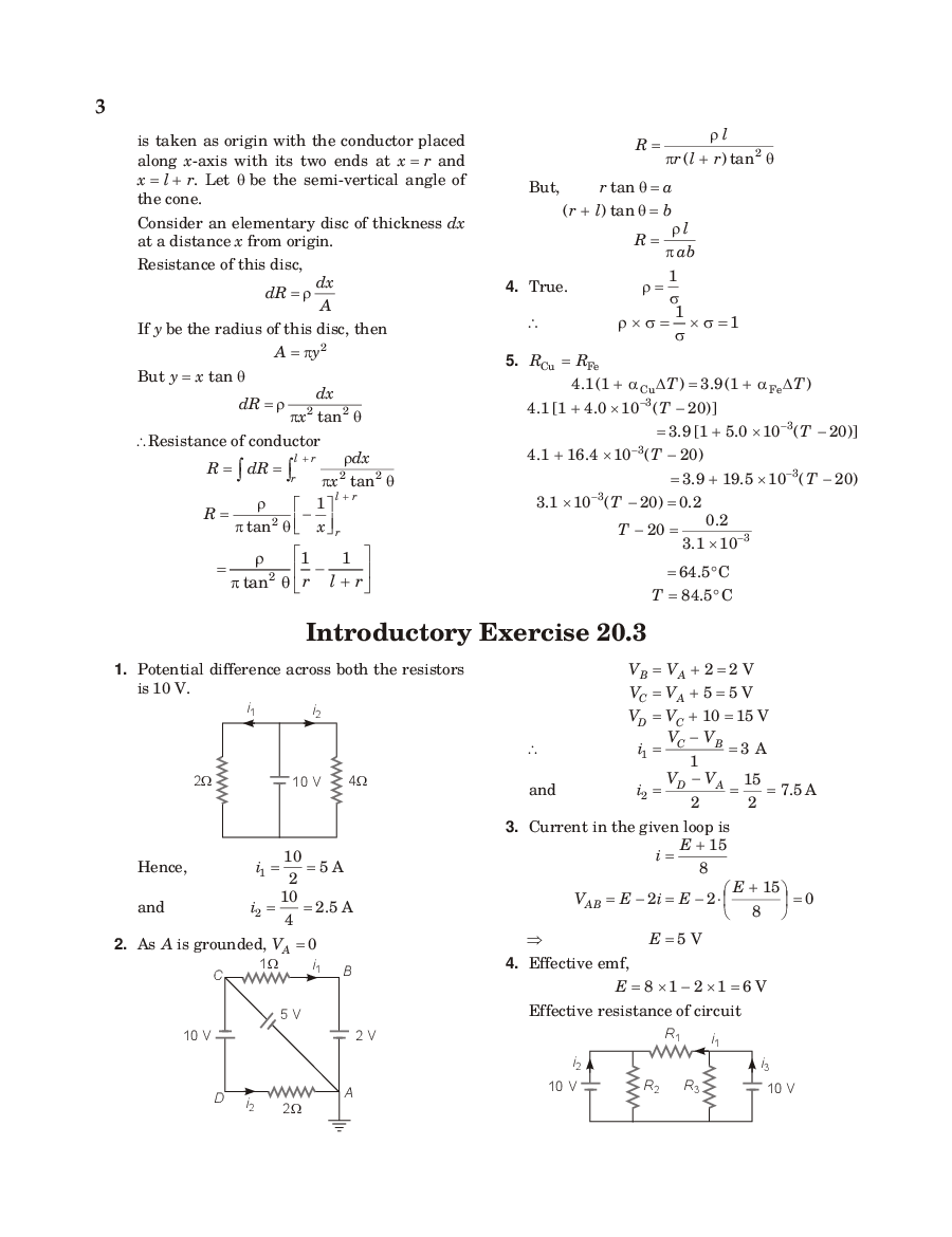 D C Pandey Textbook Solutions Of Electricity & Magnetism - Page 3
