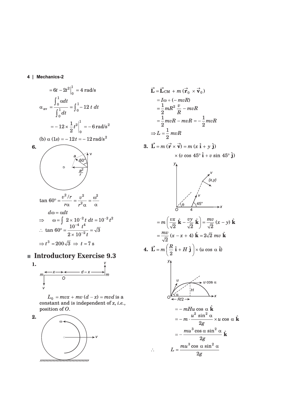 D C Pandey Textbook Solutions Of Mechanics II - Page 4