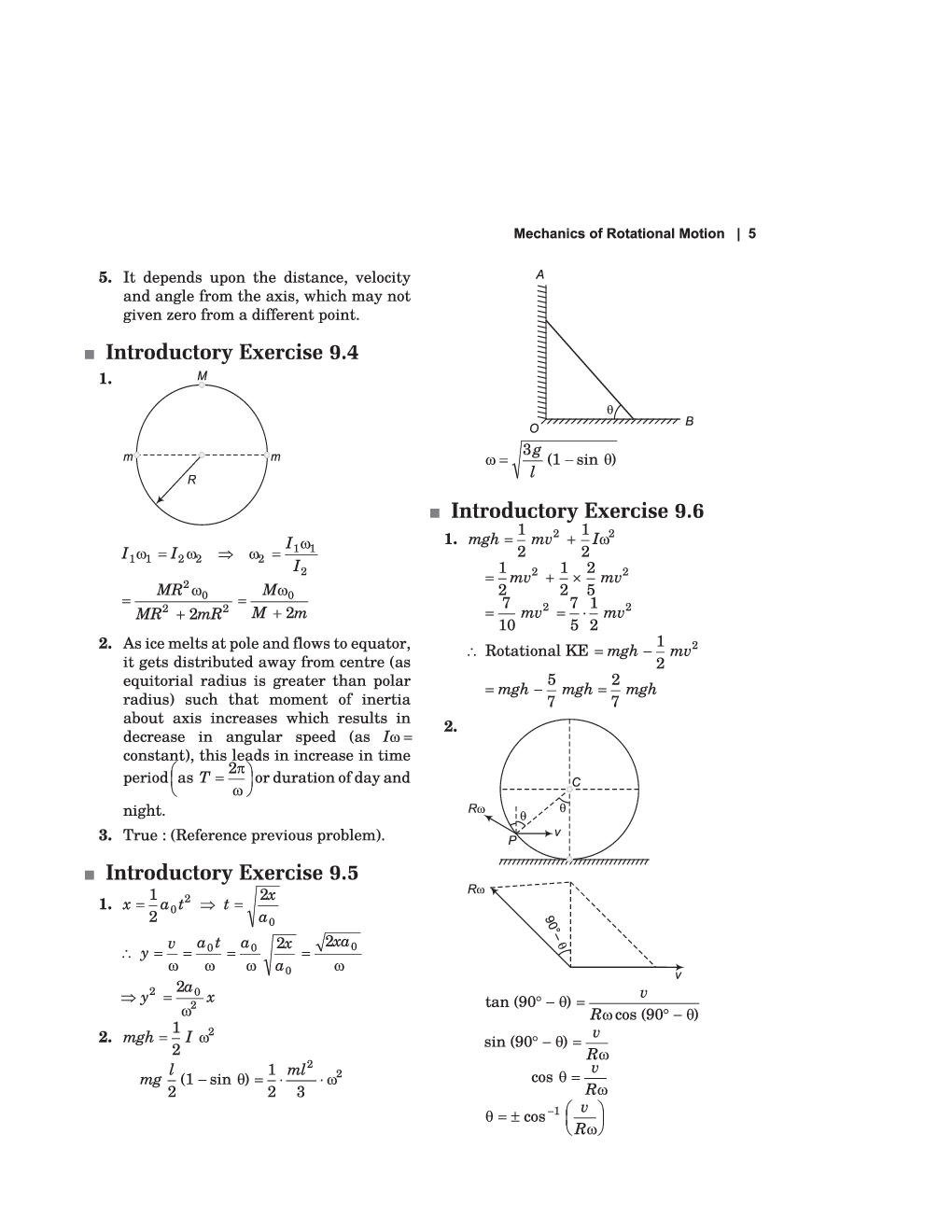 D C Pandey Textbook Solutions Of Mechanics II - Page 5
