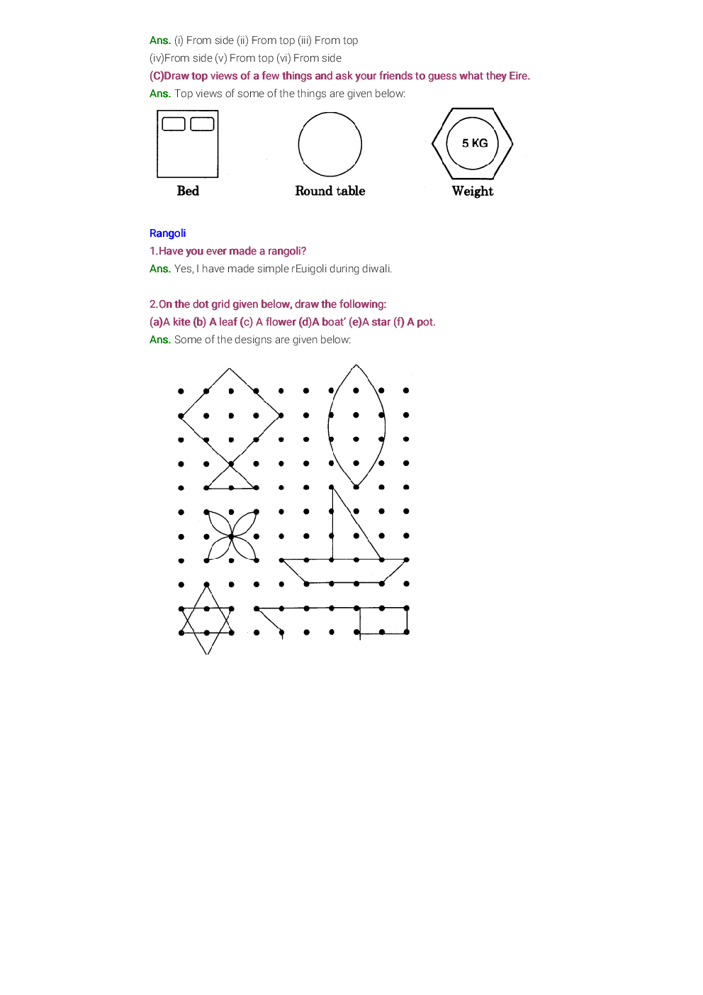 NCERT Solution Fro Class 3 Maths - Page 3