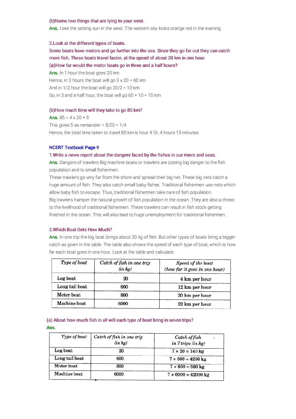 NCERT Solution For Class 5 Maths - Page 4