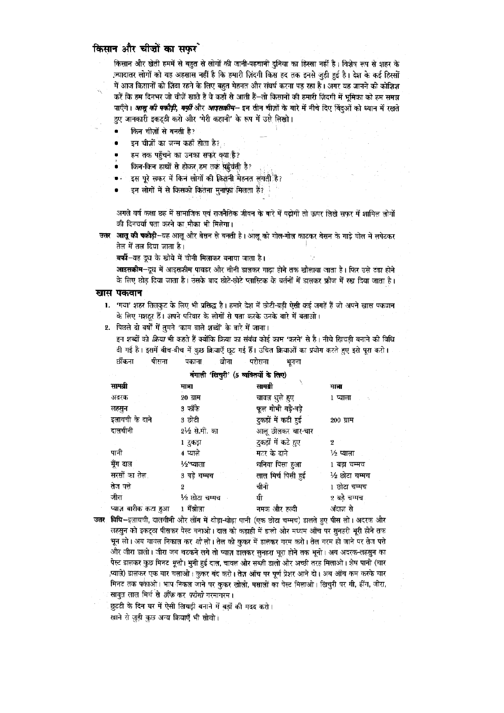 NCERT Solution For Class 5 Rimjhim (Hindi) - Page 5