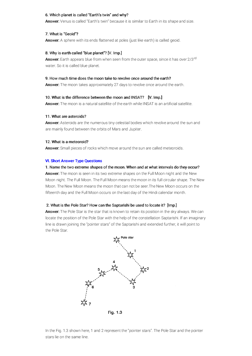 NCERT Solution For Class 6 Social Science - Page 5