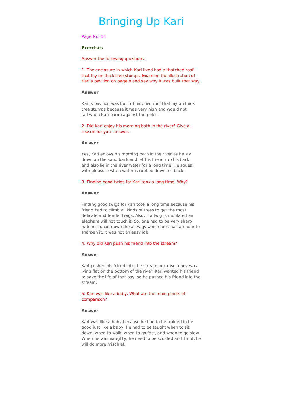 NCERT Solution For Class 7 An Alien Hand - Page 4